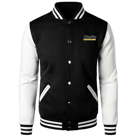 Men’s Hertz Varsity Baseball Jacket Cotton Blend Letterman Jackets