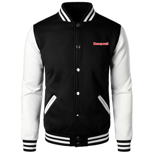 Men’s Honeywell   Varsity Baseball Jacket Cotton Blend Letterman Jackets