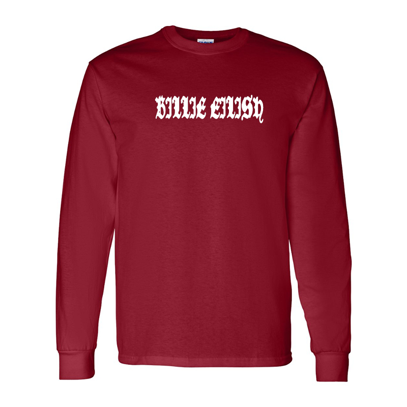 Men's Billie Eilish Gildan Heavy Cotton Long Sleeve T-Shirt