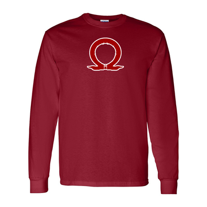 Men's God Of War Gildan Heavy Cotton Long Sleeve T-Shirt