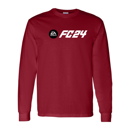 Men's EA Sports FC 24  Gildan Heavy Cotton Long Sleeve T-Shirt