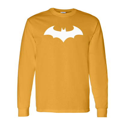 Men's Batman Gildan Heavy Cotton Long Sleeve T-Shirt