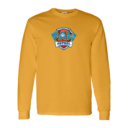 Men's Paw Patrol Gildan Heavy Cotton Long Sleeve T-Shirt