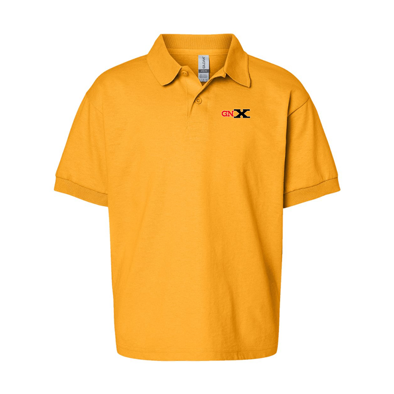 Youth's GN X Gildan Dry Blend Jersey Polo