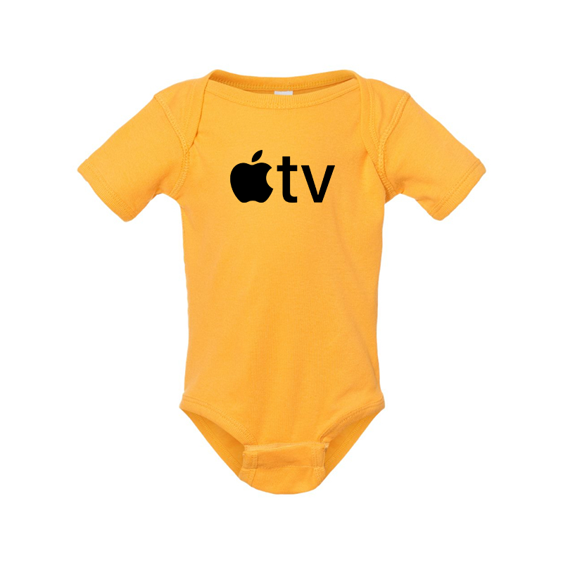 Apple TV Rabbit Skins Infant Baby Rib Bodysuit