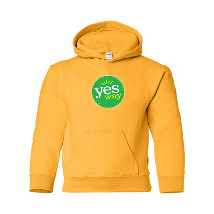 Youth's Yes Way  Gildan Heavy Blend Hooded Sweatshirt