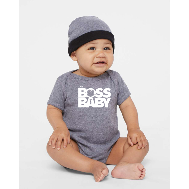 Boss Baby  Rabbit Skins Infant Baby Rib Bodysuit