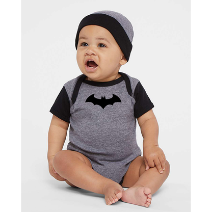 Batman Rabbit Skins Infant Baby Rib Bodysuit
