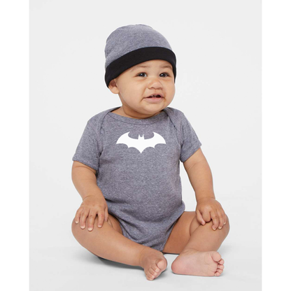 Batman Rabbit Skins Infant Baby Rib Bodysuit