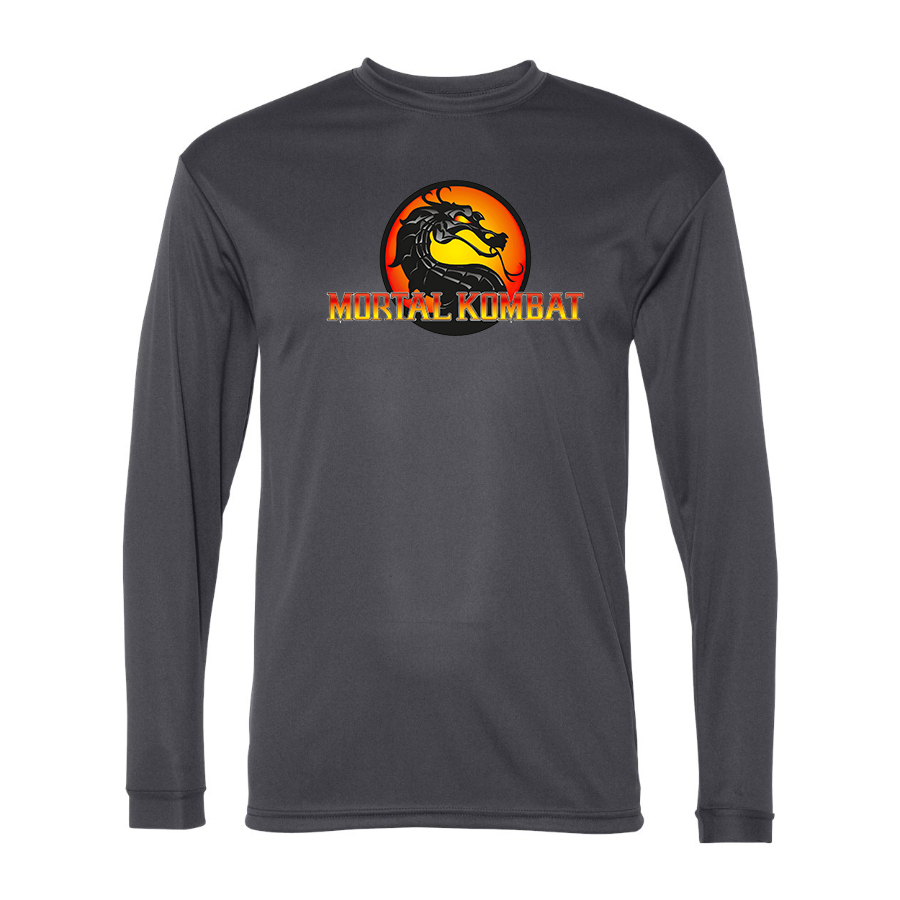 Men's Mortal Kombat Polyester Long Sleeve T-Shirt