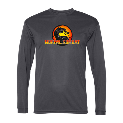 Men's Mortal Kombat Polyester Long Sleeve T-Shirt