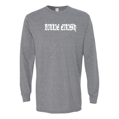 Men's Billie Eilish Gildan Heavy Cotton Long Sleeve T-Shirt
