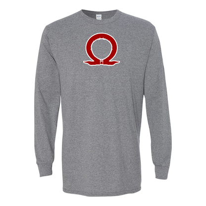 Men's God Of War Gildan Heavy Cotton Long Sleeve T-Shirt