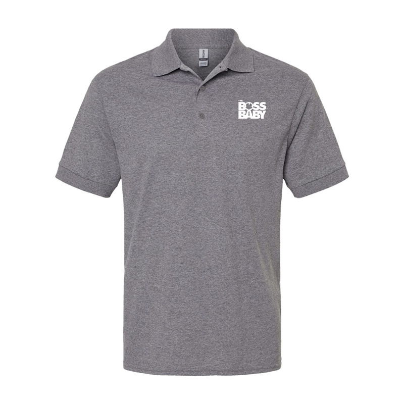 Men's Boss Baby Gildan Dry Blend Jersey Polo