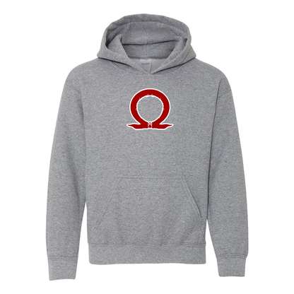 Youth's God Of War Gildan Heavy Blend Hooded Sweatshirt