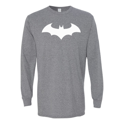 Men's Batman Gildan Heavy Cotton Long Sleeve T-Shirt