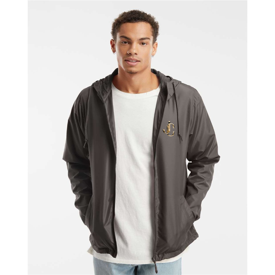 Men's Jimmy Choo Independent Trading Co Lightweight Windbreaker Full-Zip Jacket