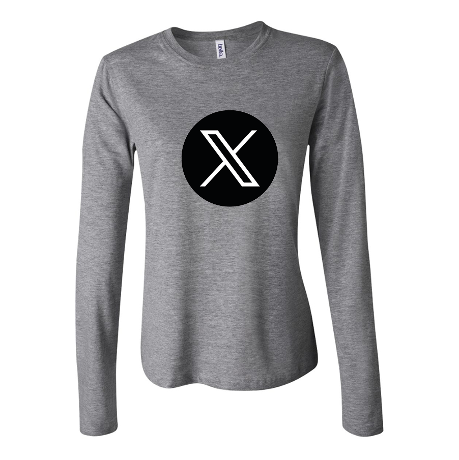 Women's Twitter X Long Sleeve T-Shirt
