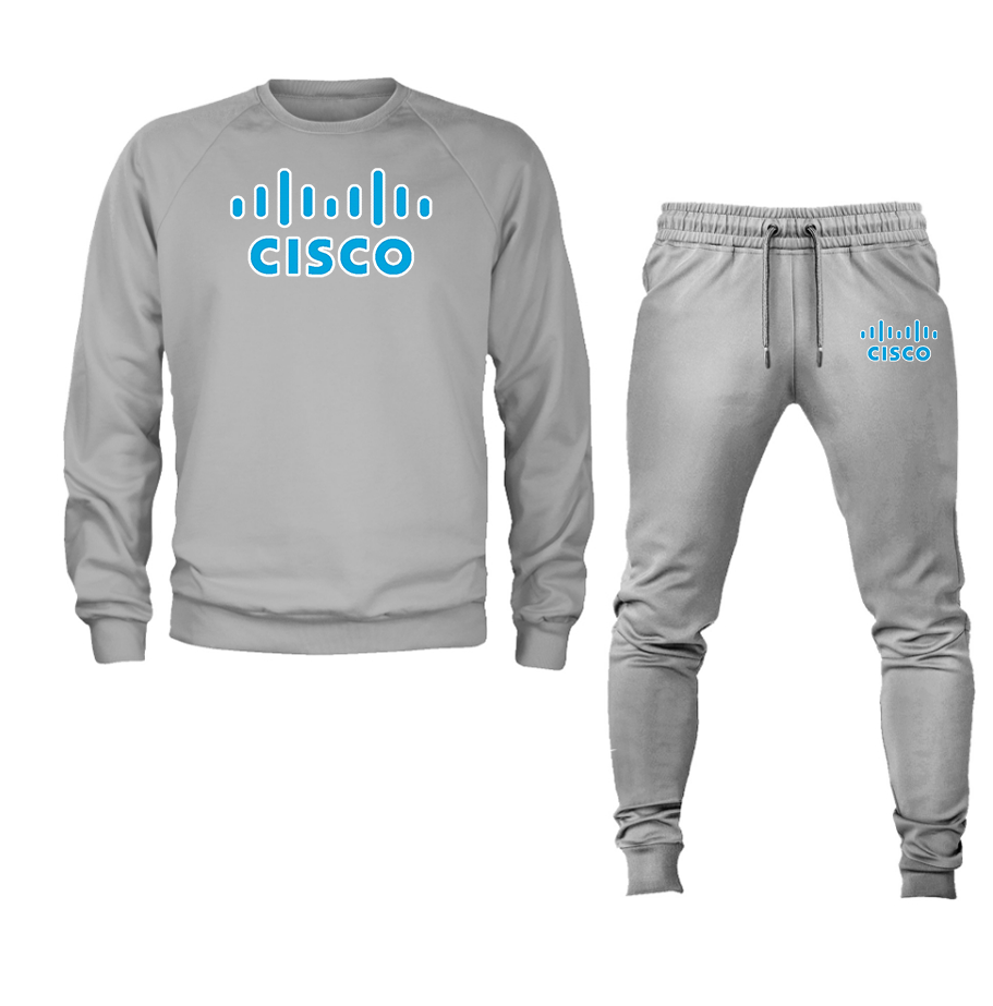Men's Cisco Crewneck Sweatshirt Joggers Suit