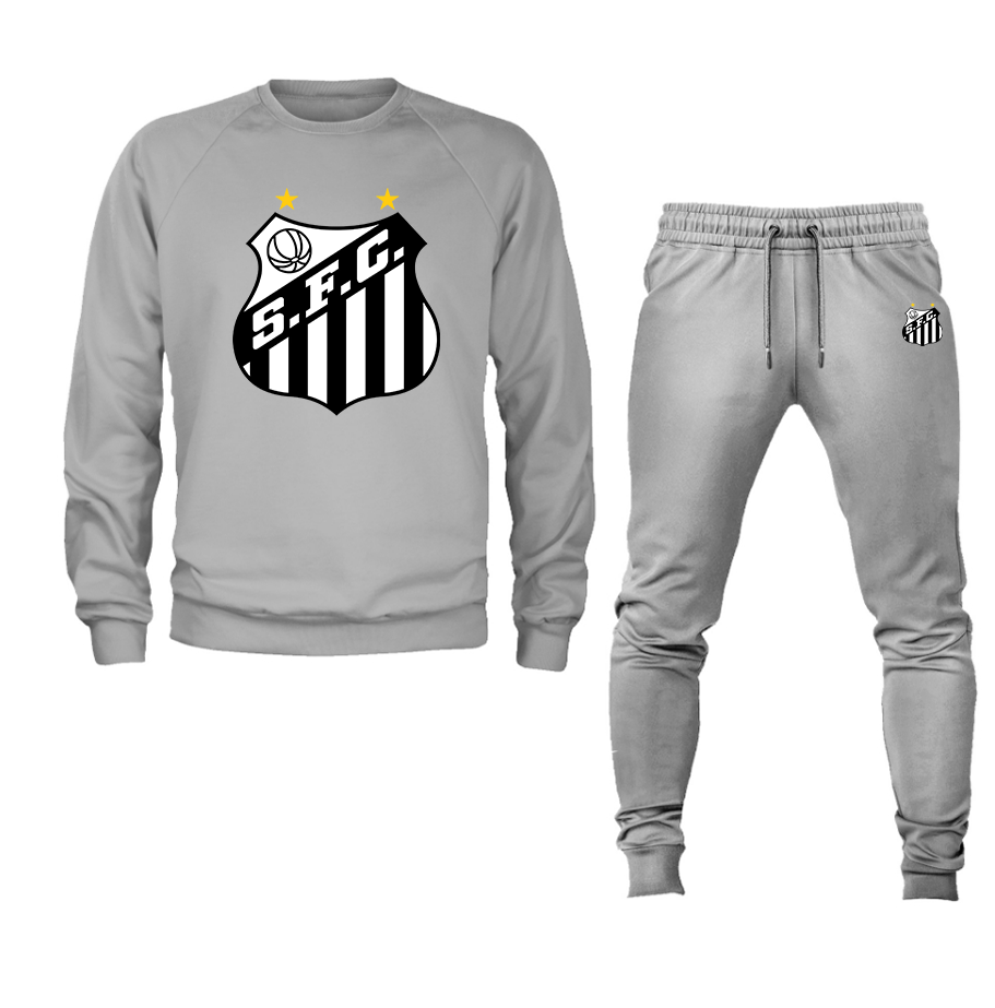 Men's Santos FC Crewneck Sweatshirt Joggers Suit