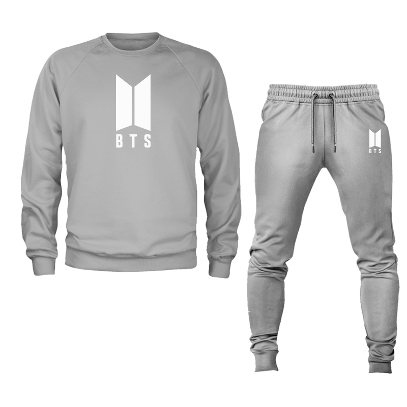 Men's BTS Crewneck Sweatshirt Joggers Set