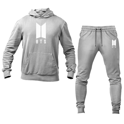 Men's BTS Hoodie and Joggers Set