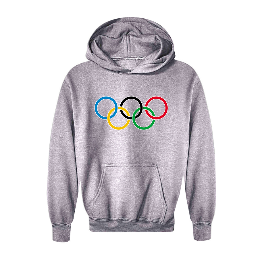 Youth Olympics Rings Pullover Hoodie