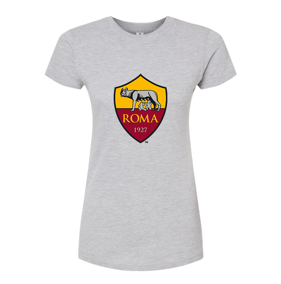 Women's AS Roma Round Neck T-Shirt