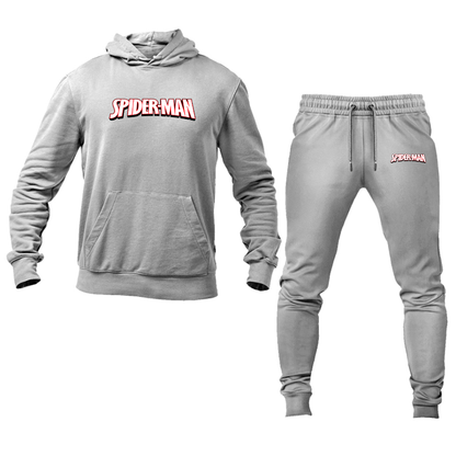 Men's Spider Man Hoodie and Joggers Set