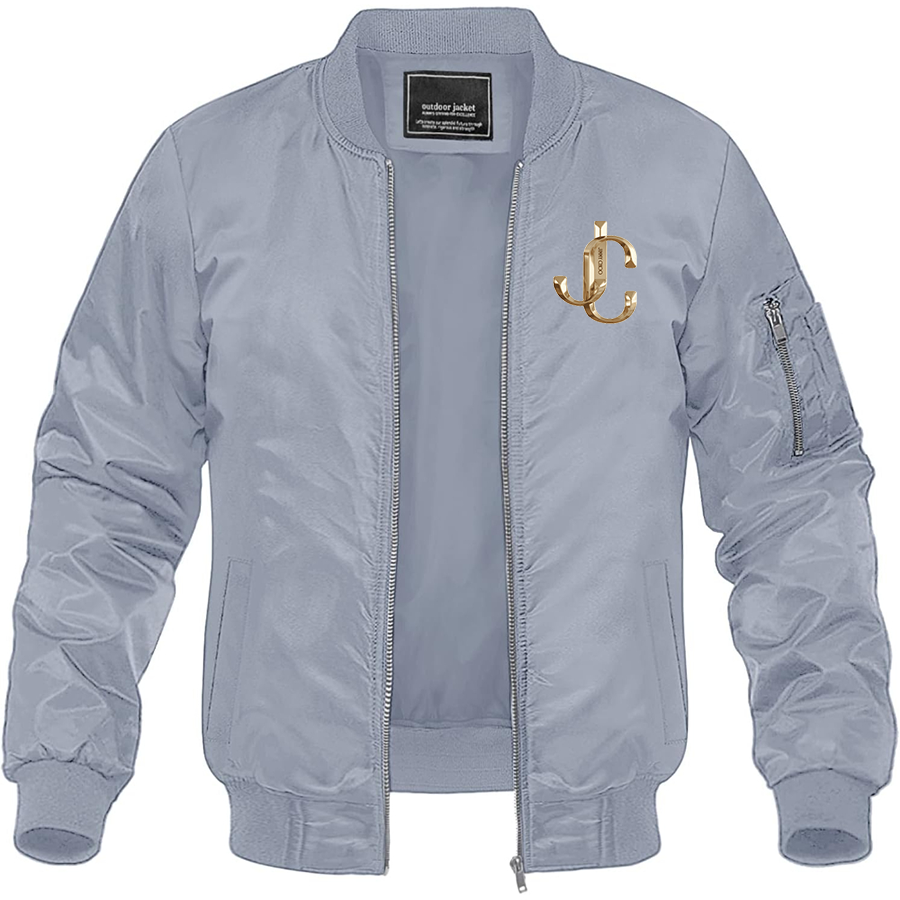 Men's Jimmy Choo Lightweight Bomber Jacket Windbreaker Softshell Varsity Jacket Coat