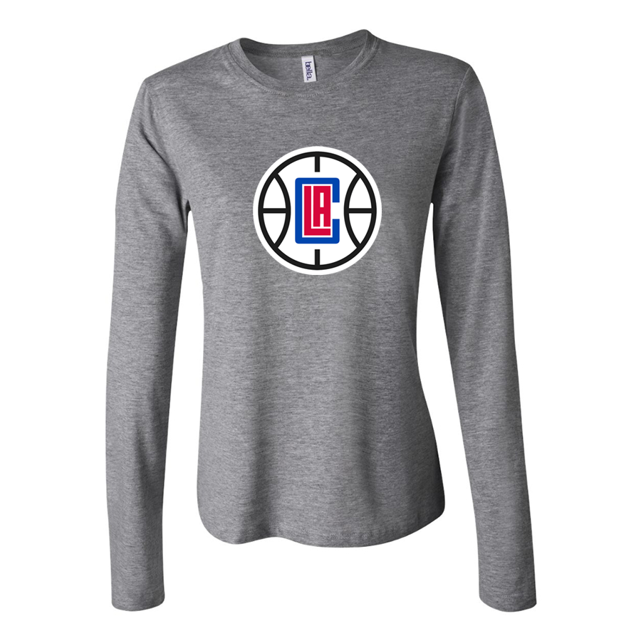 Women's LA Clippers  Long Sleeve T-Shirt