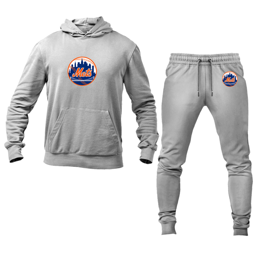 Men's New York Mets Hoodie and Joggers Set