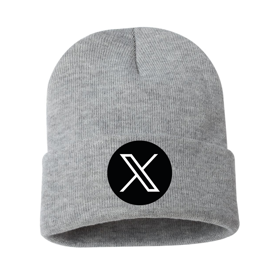 Twitter X Beanie Hat