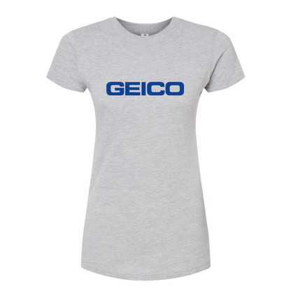 Women's Geico  Round Neck T-Shirt