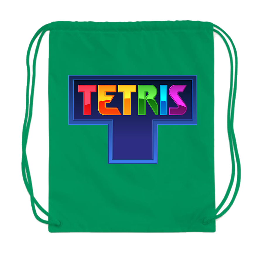 Tetris Drawstring Bag