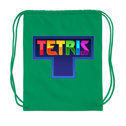 Tetris Drawstring Bag