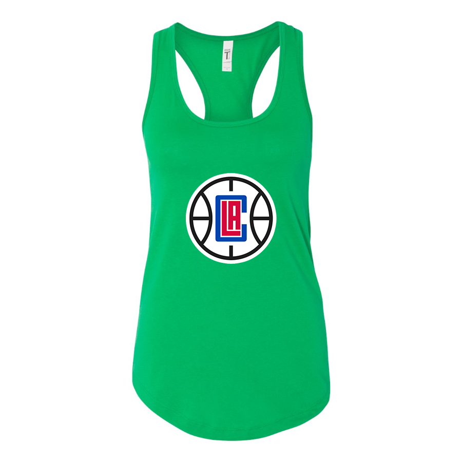 Women's LA Clippers Racerback Tank Top