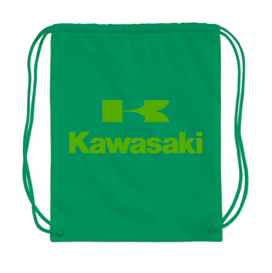 Kawasaki Bike Motorcycle Drawstring Bag