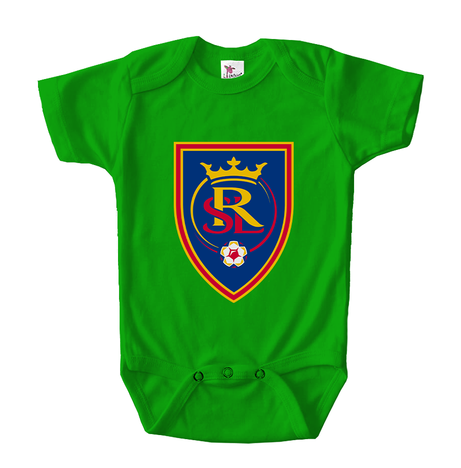 Real Salt Lake Soccer Baby Romper Onesie