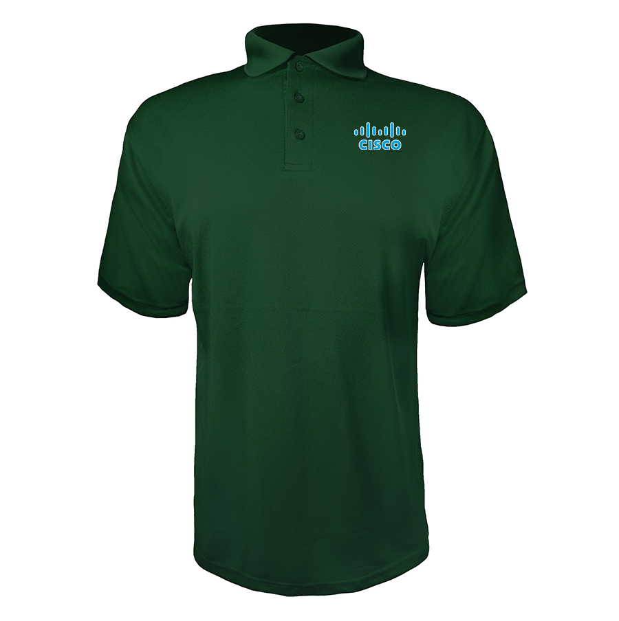 Men' Cisco Polyester Polos