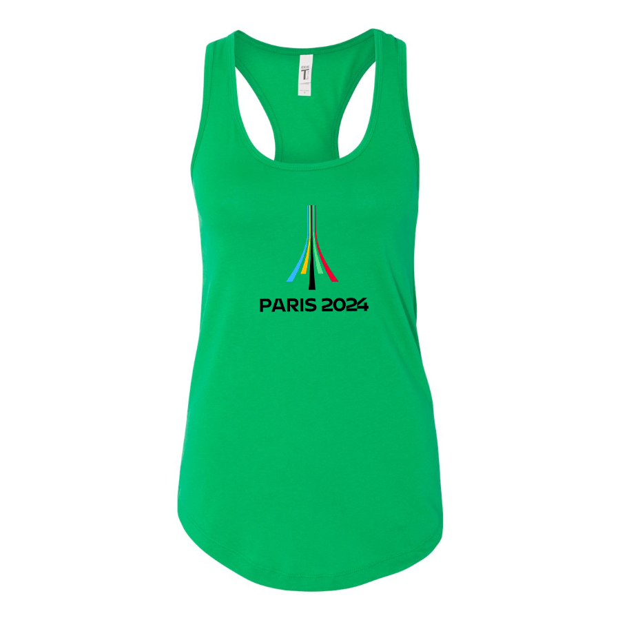 Women's Olympia Paris 2024 Racerback Tank Top