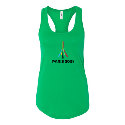 Women's Olympia Paris 2024 Racerback Tank Top