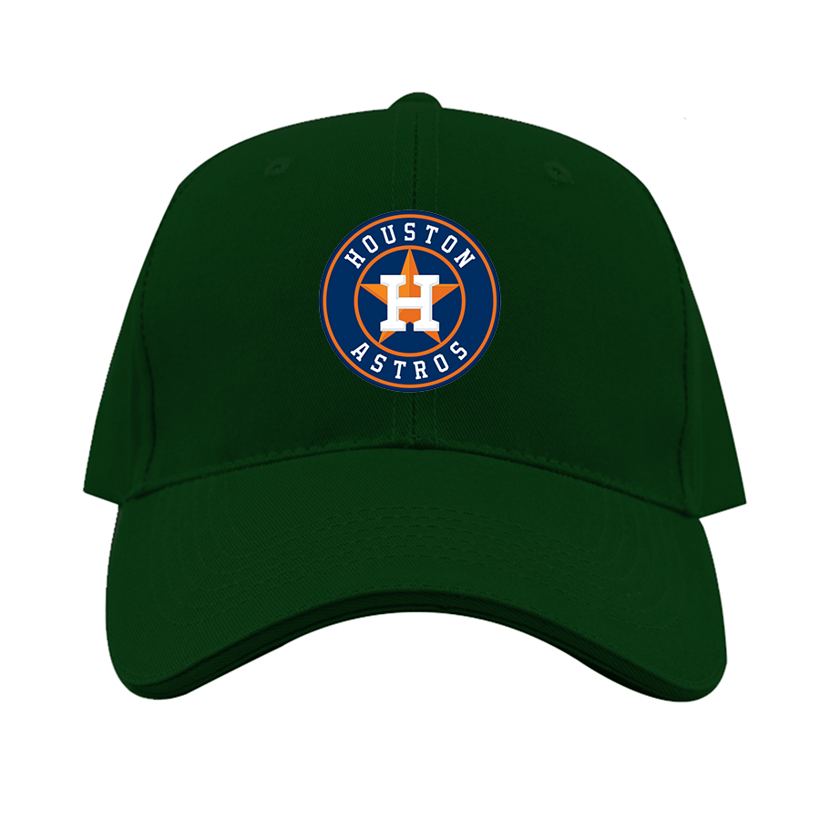 Houston Astros Dad Baseball Cap Hat