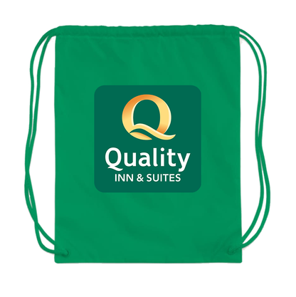 Quality Inn & Suites Drawstring Bag