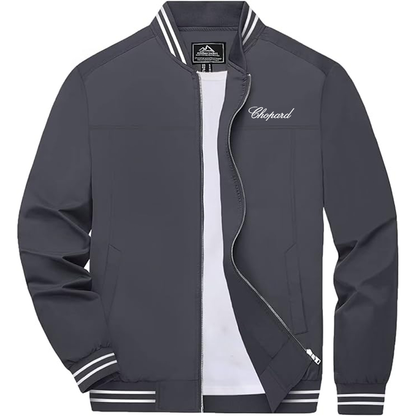Men's Chopard  Boladeci  Bomber Jackets Lightweight Water Resistant Breathable Spring Fall Full Zip Thin Windbreaker Light Jackets
