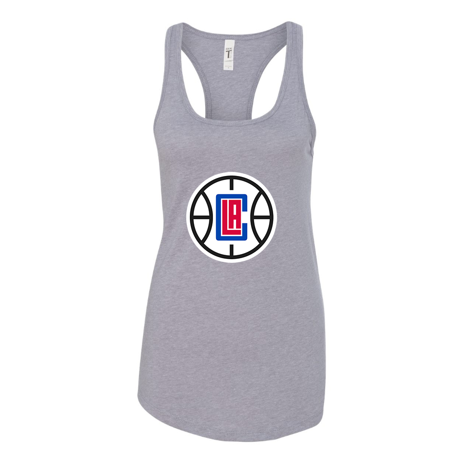 Women's LA Clippers Racerback Tank Top
