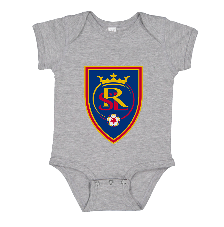 Real Salt Lake Soccer Baby Romper Onesie