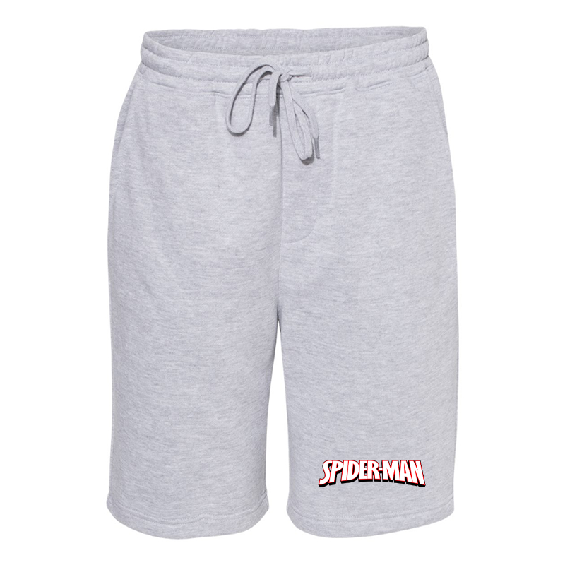 Men's Spider Man Independent Trading Co Midweight Fleece Shorts