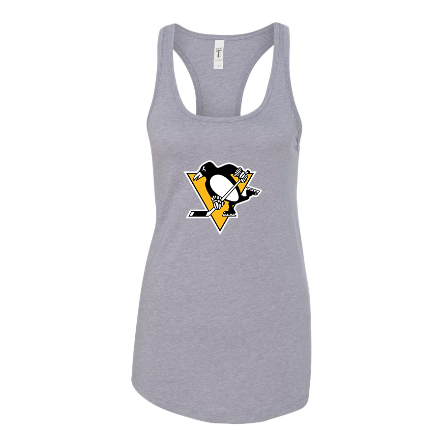 Women's NHL Pittsburgh Penguins Racerback Tank Top