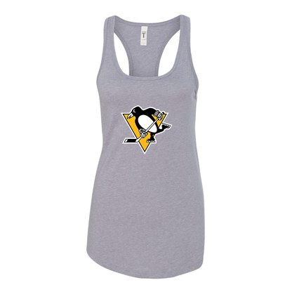 Women's NHL Pittsburgh Penguins Racerback Tank Top